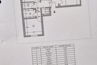 Brancoveanu adiacent -3 camere -Loc parcare - 16