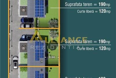 Casa Tip Duplex P+1+M cu 5 camere - 4 bai, 180 MPU, Teren - 190 MP - Comision 0% - 20