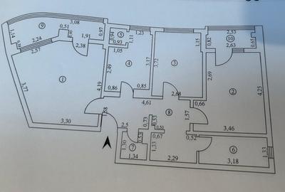 Apartament decomandat 3 camere Siderurgistilor-Vest - 5