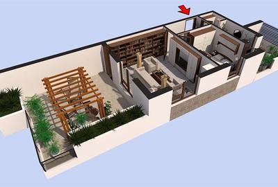 Penthouse, Proprietar, incalzire pardoseala, 2023, terase 40 mp, zona case - 3