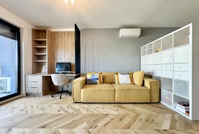 Apartament cu 2 camere semidecomandat, mobilat în Plopilor