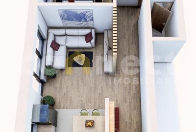 Apartament cu 4 camere semidecomandat în Între Lacuri