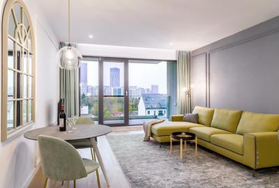 Apartament cu 2 camere decomandat, mobilat în Herăstrău