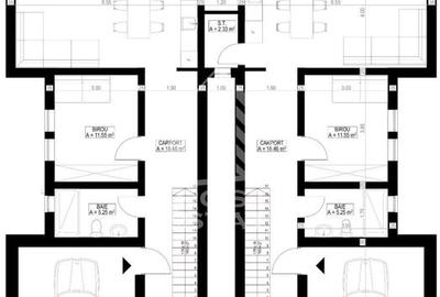 Duplex nou si modern,4 camere2,bai,la cheie Giarmata - 12