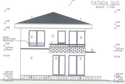 Teren 465mp, cu autorizatie casa individuala P+1E - 7