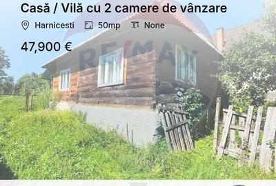 Casă individuală cu 2 camere în Hărnicești