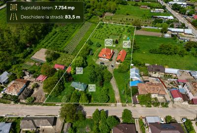 Proprietate unicat in Blagesti cu teren de 7.754 mp - Bacau - 1