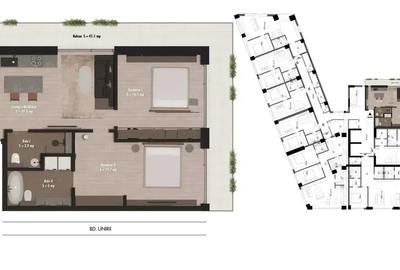 3 camere Unirii Apartament de Lux → finisaje PREMIUM - 7