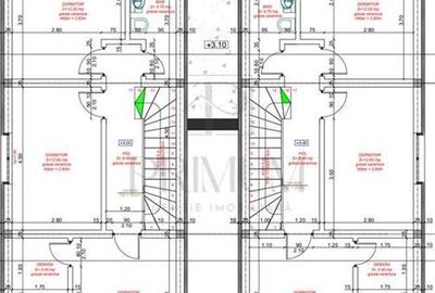 Duplex individual - personalizare interioara - 5 camere - 3