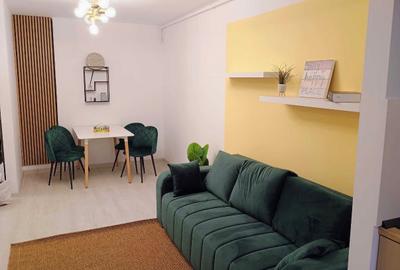 Apartament cu 2 camere semidecomandat, mobilat în Theodor Pallady
