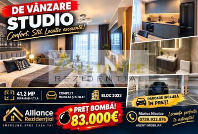 Metrou Berceni Studio mobilat utilat cu parcare - 1
