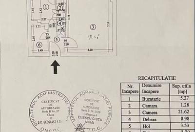Garsoniera,Stefan Cel Mare,Metrou,Parc OBOR ,et.1/8 ,DECOMANDATA,centrala - 8