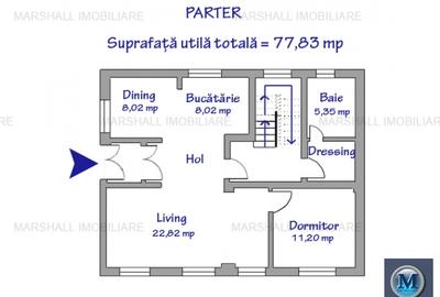 Vila cu 4 camere de vanzare, zona Traian, 160.51 mp #12854 - 16