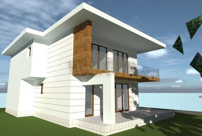 VILĂ NOUĂ 131 MP | TEREN 450 MP | ANSAMBLU PRIVAT | SEMIFINISATĂ DEJ - 2