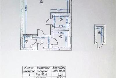 Vanzare garsoniera Primaveri, cu Centrala - 2