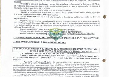 Teren Cernica - Oxigenului - Urbanism de construire -  2.211 mp - 8