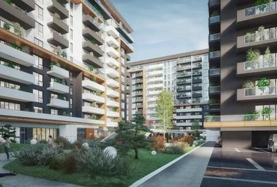 Apartament cu 3 camere, decomandat, 84.44 m², cu centrala termica.
