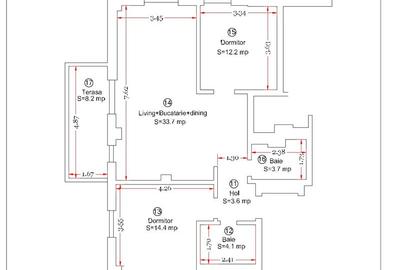 APARTAMENT NOU, OCUPABIL IMEDIAT, CENTRALA PROPRIE, COMISION 0% - 2