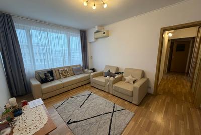 Apartament cu 3 camere semidecomandat, mobilat în Iancului