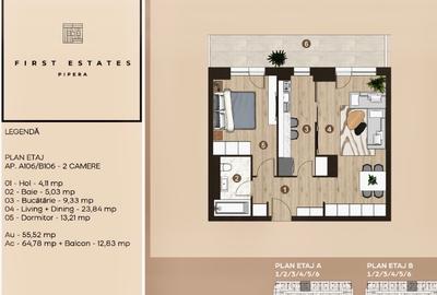 •PROPRIETAR• 2 camere LUX First Estates Pipera - 3