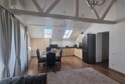 Apartament lux 3 camere, 103mp. in vila  P+1+M ,utilat mobilat +curte cca 100mp! - 7