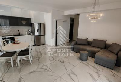 Apartament cu 2 camere semidecomandat, mobilat în Giroc