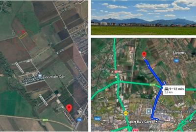 Teren Construcții intravilan de 4117 mp, în Sânpetru