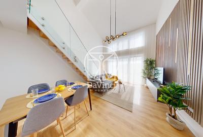 Penthouse 3 camere, intabulat, finisat la cheie, contoare montate - 2