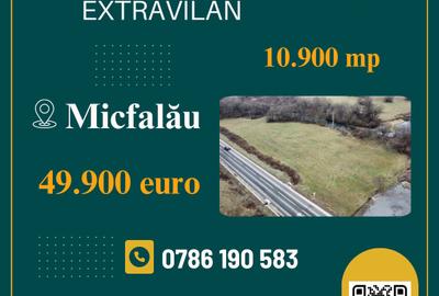De vânzare teren extravilan de 10.900 metri pătrați în Micfalău. - 1