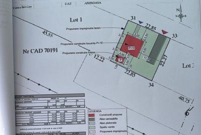 Teren Construcții intravilan de 500 mp, în Viforâta
