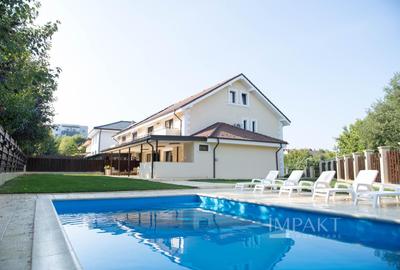 Casa de lux cu piscina, 5 camere, Borhanci – inchiriere - 1