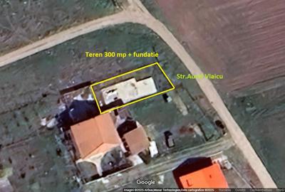 Teren de vânzare Agigea , cu fundație solida si proiect casa parter - 1