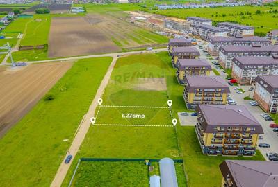 Teren intravilan 1.276 mp de vânzare – Sanpetru, Str. Drumul cu Plopi - 2