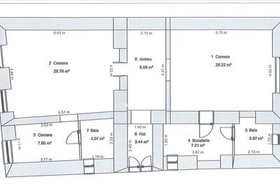 Apartament 91 mp – Ultracentral, Str. Mitropoliei - 13