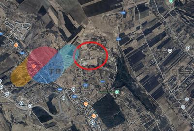 Teren Construcții extravilan de 1000 mp, în Iris
