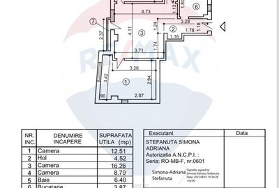 Apartament 3 camere | Bloc 2015 | Etaj 1 | Dămăroaia - 7