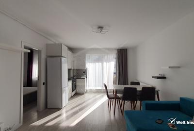Apartament cu 2 camere semidecomandat, mobilat în Florești