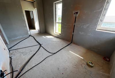 Duplex semifinisat, 120 mp, pompa de caldura, zona Ioan Rus. - 5