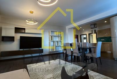 Apartament cu 3 camere semidecomandat, mobilat în Pipera