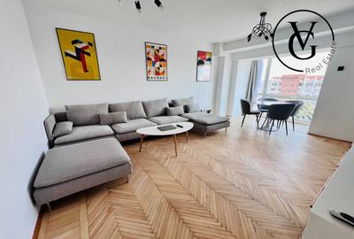 Apartament cu 2 camere semidecomandat, mobilat în Unirii