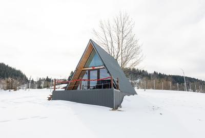 Teren 7,656 mp + Cabane tip A Frame, Fundata - 6