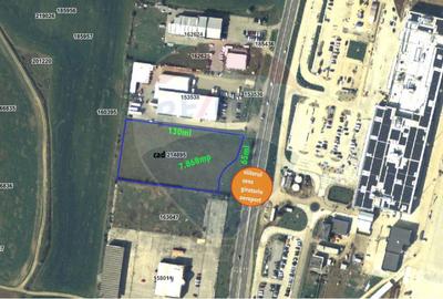 Teren 7,868mp, Aeroportul Oradea / DN E71/viitorul sens giratoriu - 1