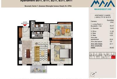 2  CAMERE | BANEASA | METROU STRAULESTI | 2 COCOSI | FINISAJE PREMIUM - 11