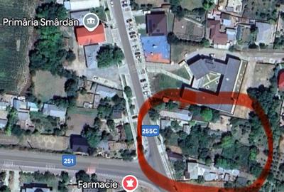 Vanzare teren pentru constructii, Smardan jud,Galati( primarie), sup. 1116 mp, - 1