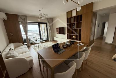 Apartament cu 3 camere semidecomandat, mobilat în Sisești