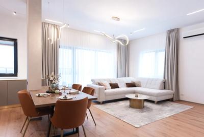 Apartament cu 4 camere semidecomandat, mobilat în Tunari