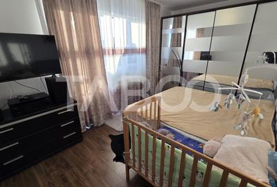 Apartament de vanzare 3 camere 93mp 2 bai balcon si lift Rahovei Sibiu - 9