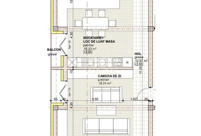 Apartament Ultrafinisat 3 camere 85 mp-etaj 1-lift-Libertatii - 3