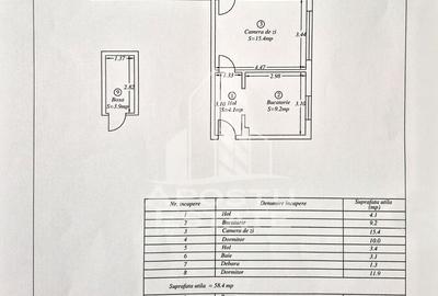 Apartament cu 3 camere,semidecomandat,de vanzare, zona Garii,Timisoara - 9
