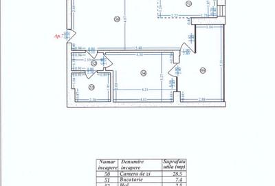 Apartament cu două camere Aviatiei - 1